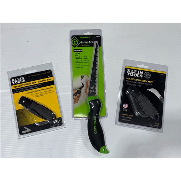 LOT: 3 ASSORTED CUTTING TOOLS