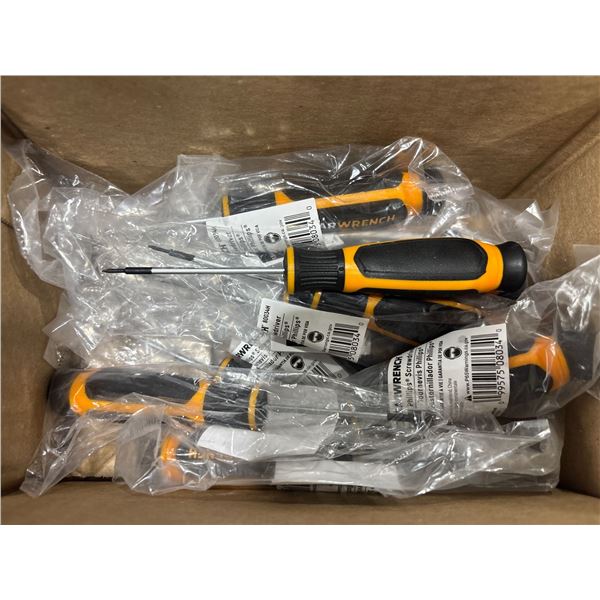LOT: 13 GEARWRENCH 1.5mm PHILLIPS SCREWDRIVERS