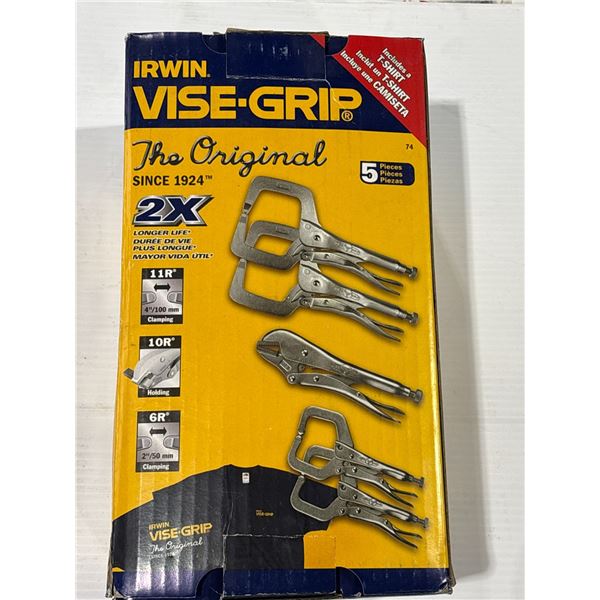 IRWIN 5PC VISE-GRIP KIT
