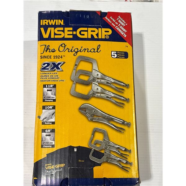 IRWIN 5PC VISE-GRIP KIT