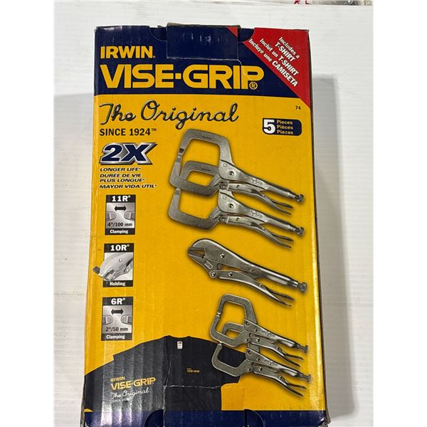 IRWIN 5PC VISE-GRIP KIT