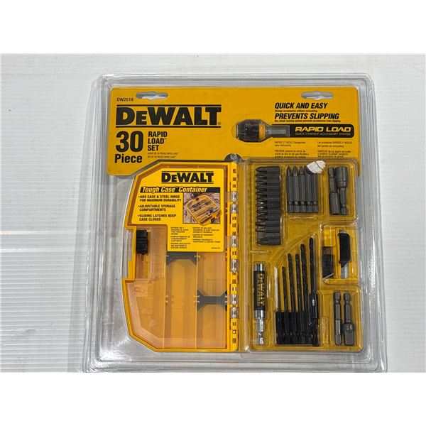 DEWALT 30 PC RAPID LOAD BIT SET