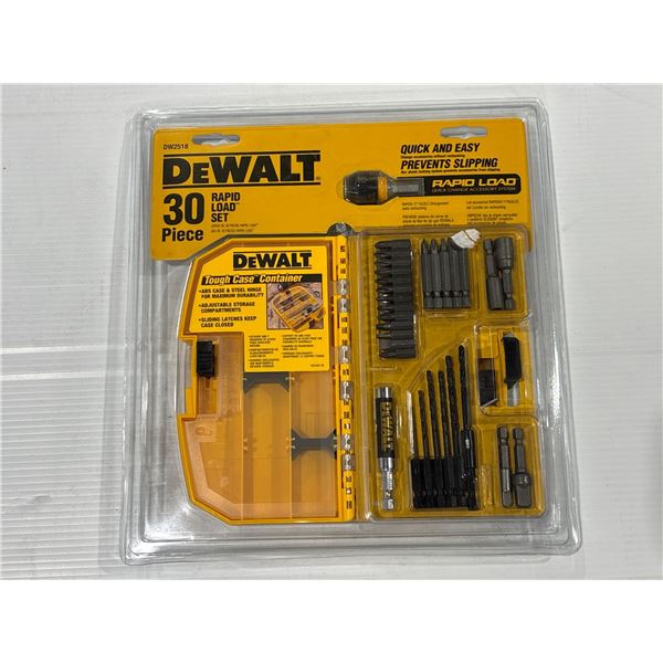 DEWALT 30 PC RAPID LOAD BIT SET