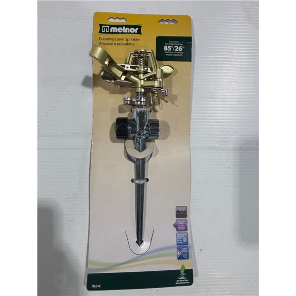 MELNOR PULSATING LAWN SPRINKLER #9535C
