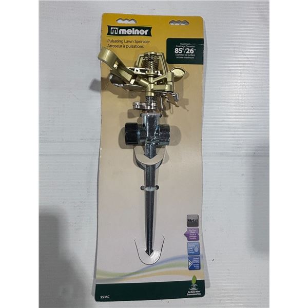 MELNOR PULSATING LAWN SPRINKLER #9535C