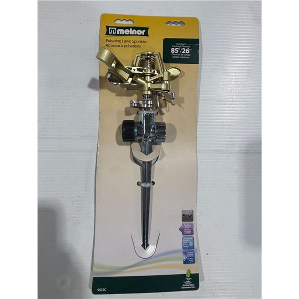 MELNOR PULSATING LAWN SPRINKLER #9535C