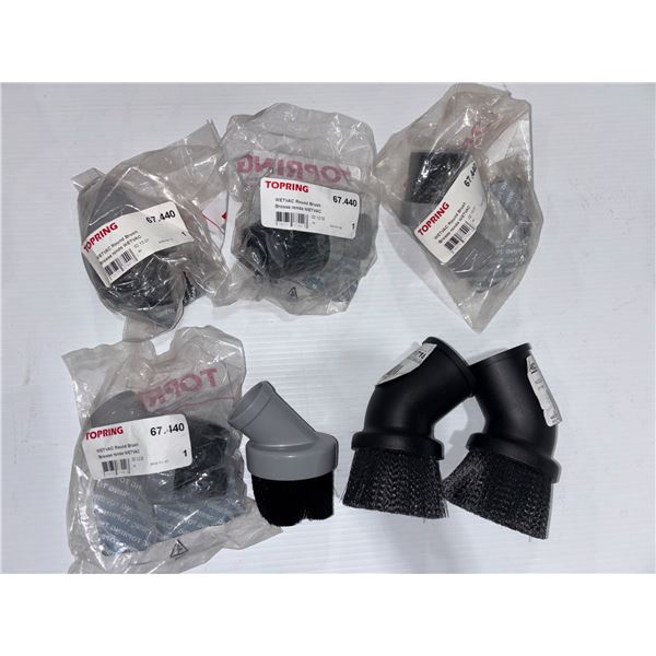 LOT: 7 ASSORTED VACUUM CLEANER DUSTER NOZZLES