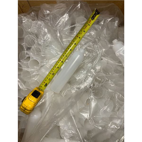 LOT OF  225+  PLASTIC INSERT TUBES 6oz