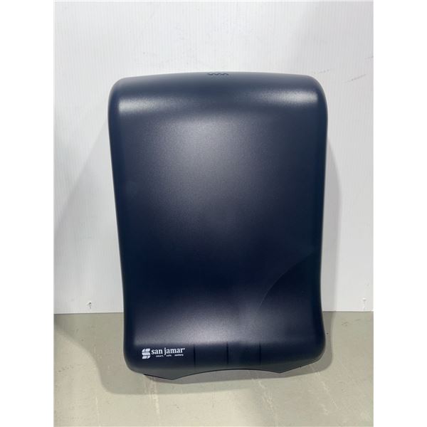 SAN JAMAR #T1700TBK ULTRAFOLD TOWEL DISPENSER (BLACK/GRAY)