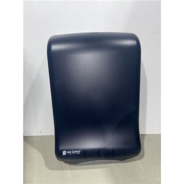 SAN JAMAR #T1700TBK ULTRAFOLD TOWEL DISPENSER (BLACK/GRAY)