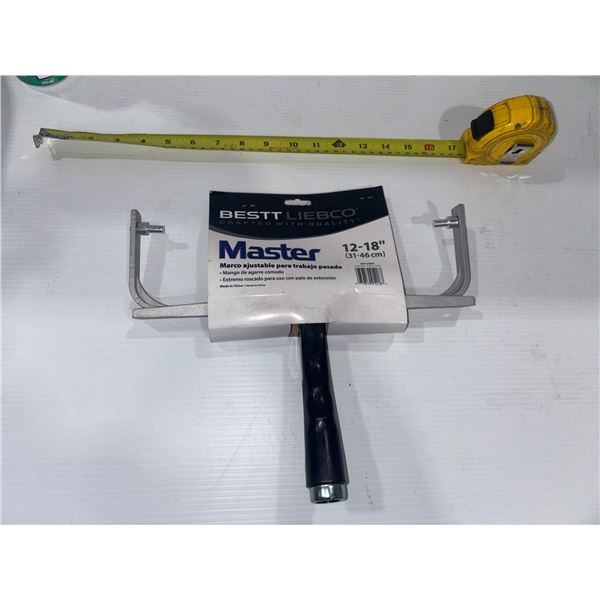 BESTT LEIBCO HEAVY DUTY ADJUSTABLE POLE-MOUNT FRAME 12"-18"