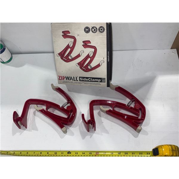 2pcs ZIPWALL SIDECLAMP