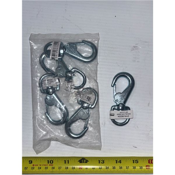 5pcs SWIVEL EYE SNAP 3/4"x3.25"
