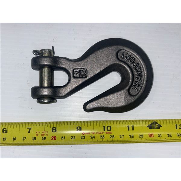 CLEVIS GRAB HOOK GRADE 40 SELF-COLRD 7/16"