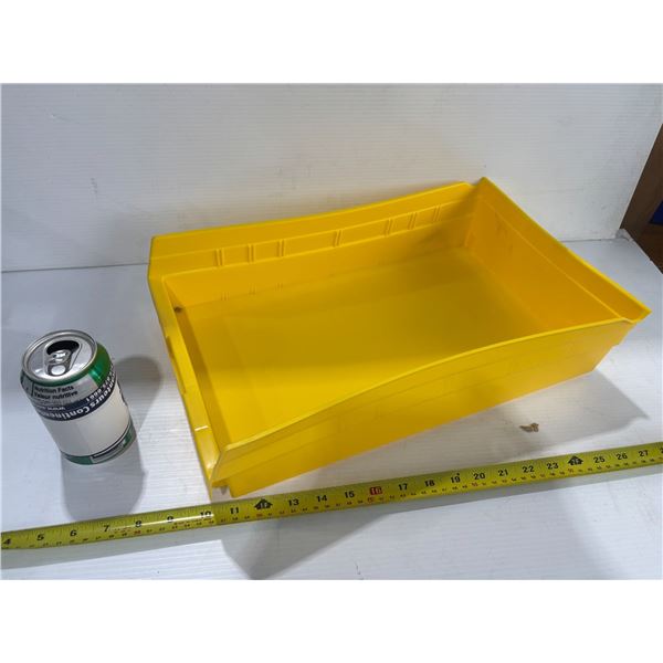 AKRO-MILS #30175 BIN 18"x10"x4" (YELLOW)