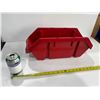Image 1 : QUANTUM STORAGE #QP1867 BIN 19"x6"x7" (RED)