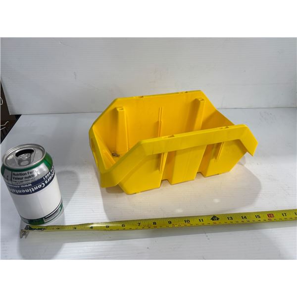 QUANTUM STORAGE #QP1265 BIN 12"x7"x5" (YELLOW)