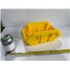 Image 1 : QUANTUM STORAGE #QP1265 BIN 12"x7"x5" (YELLOW)