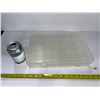 Image 2 : 16-COMPARTMENT BOX 13"x9"x2.5" (CLEAR)