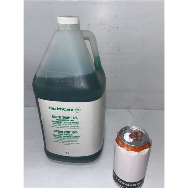 HEALTH CARE GREEN SOAP 15% ANTESEPTIC HAND-SOAP 4L