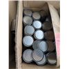 Image 4 : LOT OF 400+ METAL PAINT CANS WITH LIDS 4-1/2"x3-1/4"d.