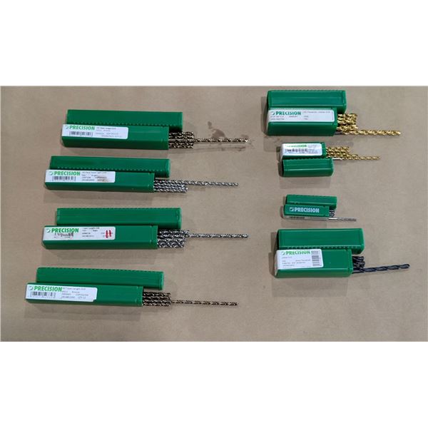 LOT: 70pcs PRECISION JOBBER DRILLS ASSORTED