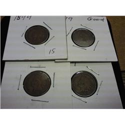 4-1899 Indian Head Cents