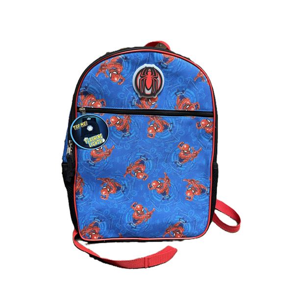 Bioworld Merchandising Spiderman Light Up Backpack