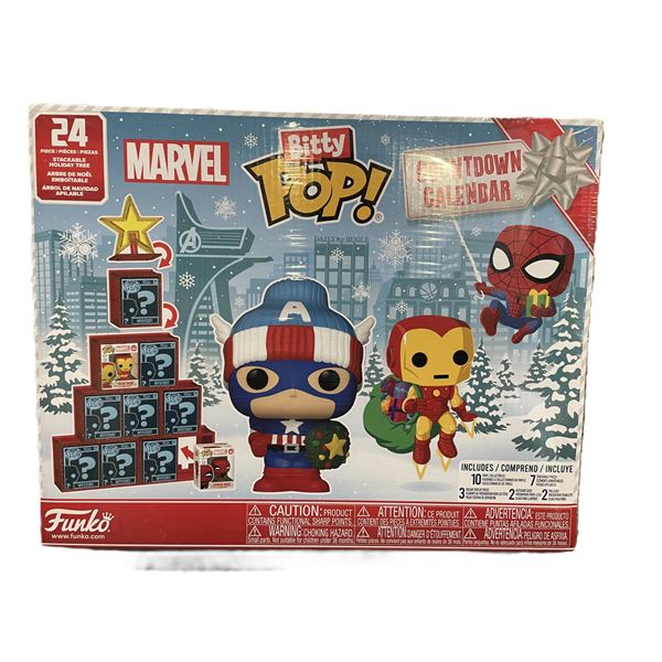 Funko Pop! Bitty Countdown Calendar: Marvel Comics