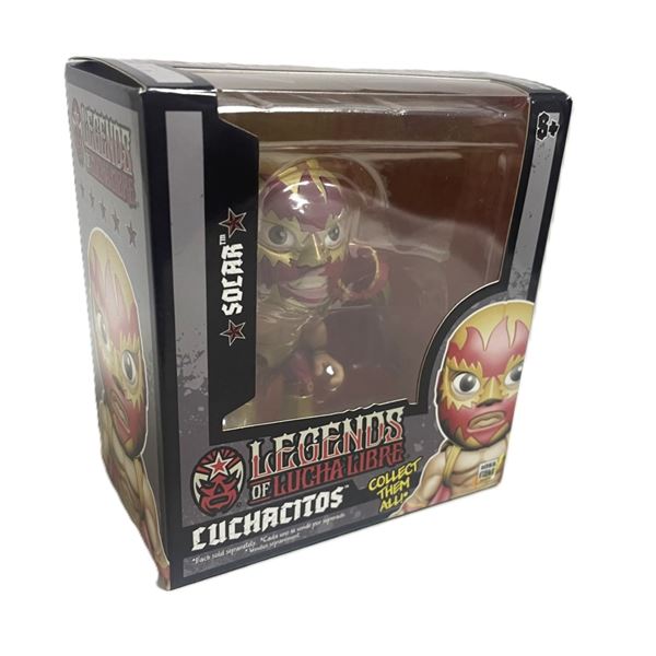 Legends of Lucha Libre Luchacitos Solar Mini Action Figure.