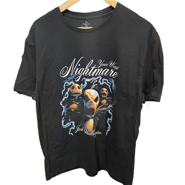 The Nightmare Before Christmas  T-Shirt Size Adult Large