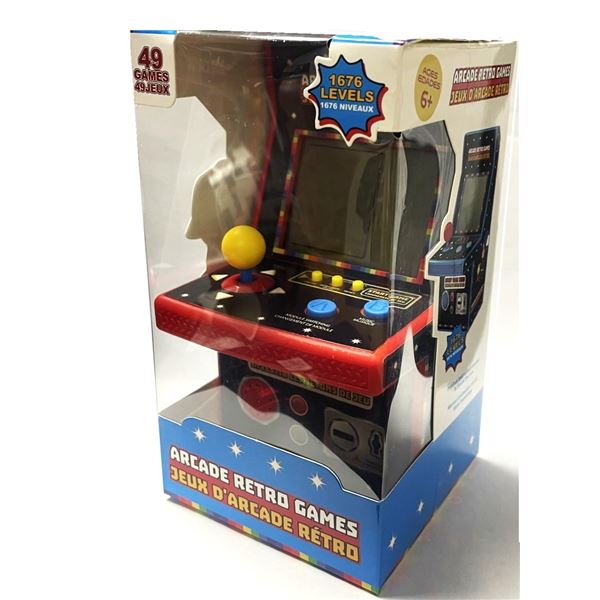 Hand Held Retro Arcade Game