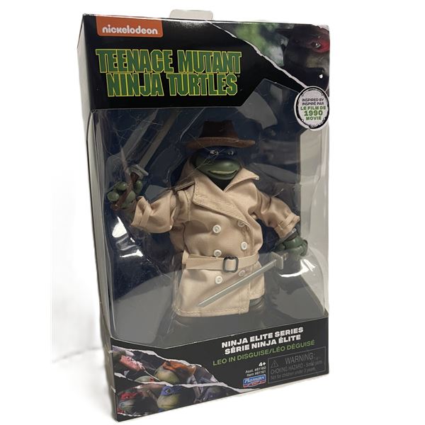 6-inch Teenage Mutant Ninja Turtles Ninja Elite Series Leonardo in Disguise action figure