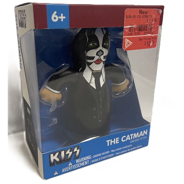 KISS "The Catman" Blown Ups! vinyl figure based on Peter Criss from the Dressed to Kill album era.