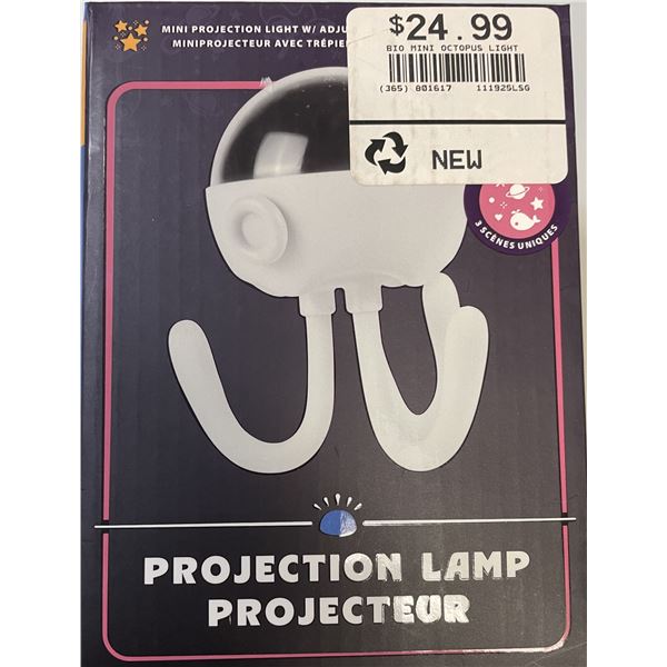 Neliband projection lamp