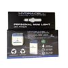 Image 1 : Personal LED Mini Light 3-Pack, 100% Power with Quick Water Activation, Emergency, Off-Grid, Camping