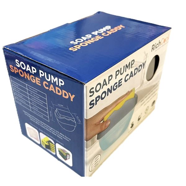 Soap Pump Sponge Caddy