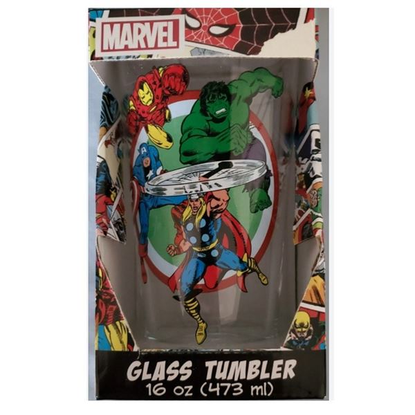 MARVEL Glass Tumbler - 16oz