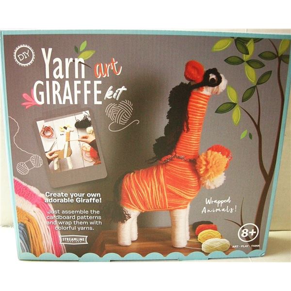 Yarn Art Giraffe Kit By Streamline Imagined, Create Your Giraffe, Brand New