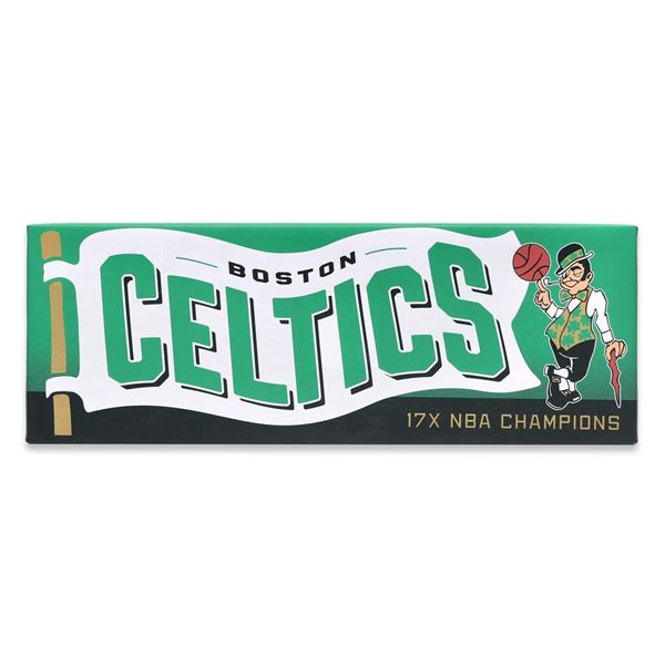 Boston Celtics 8.75'' x 24.52'' Tradition Canvas