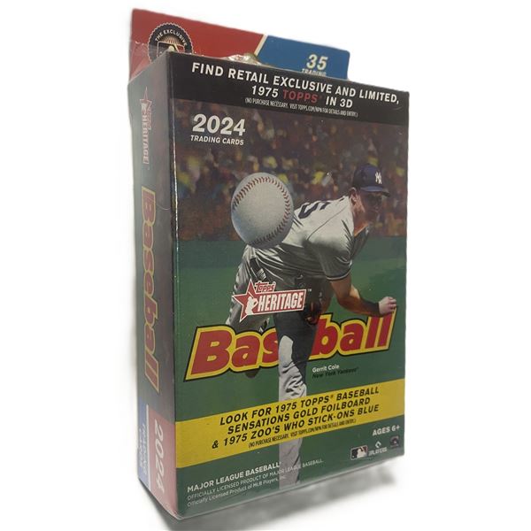 2024 Topps Heritage Baseball Hanger Box.