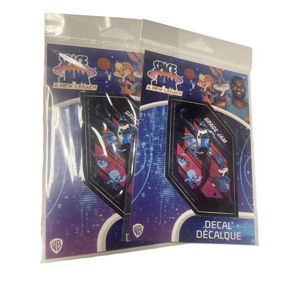 TWO Space Jam: A New Legacy themed decals.