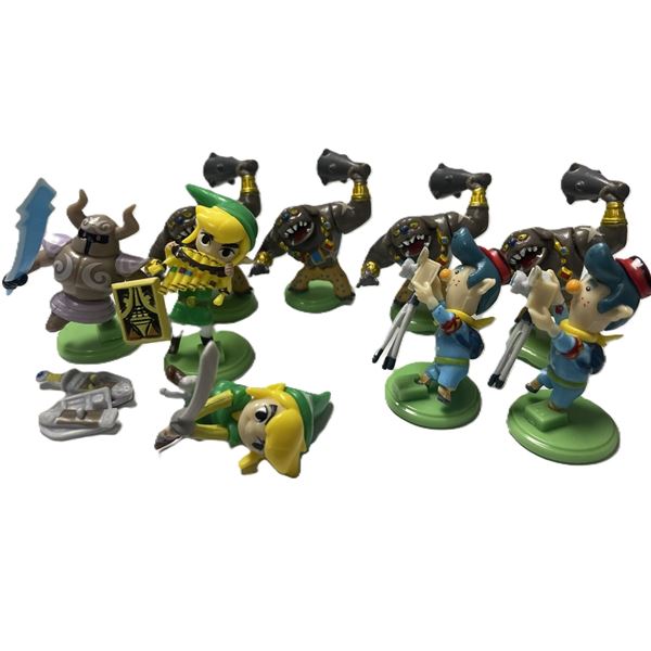 Nintendo Game Pieces , Zelda and the Skylanders series