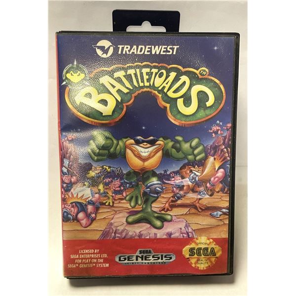 Tradewest Sega Genesis Battletoads