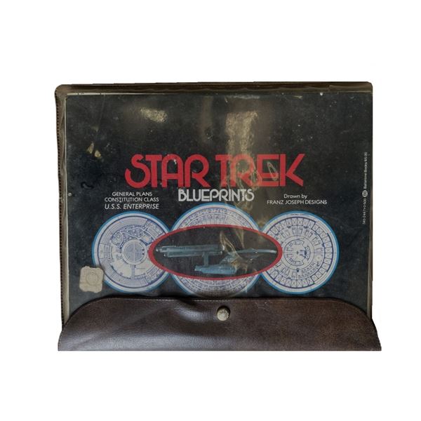 1975 Star Trek Blueprints Complete Set of 12