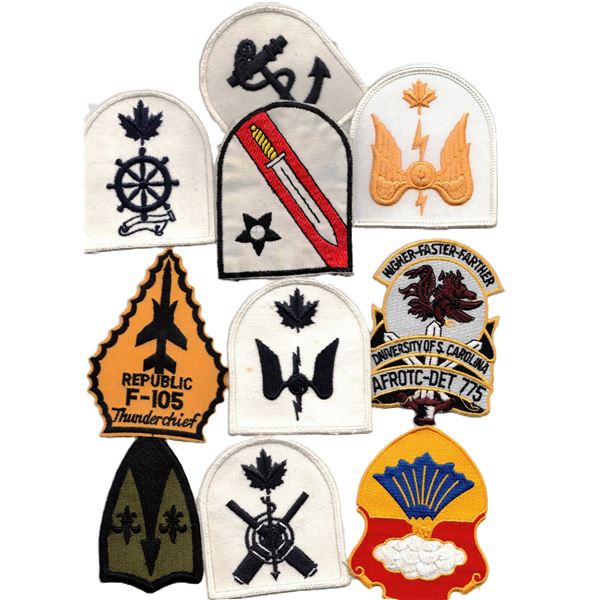Group of 10 Badges / Patches