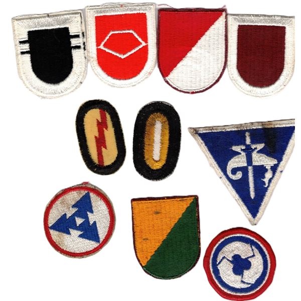 Group of 10 Badges / Patches