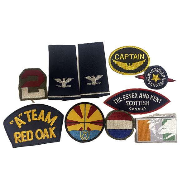 Group of 10 Badges / Patches