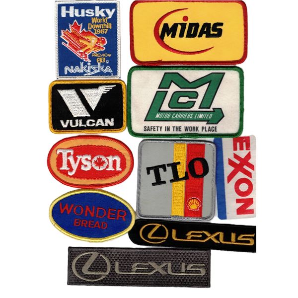 Group of 10 Badges / Patches