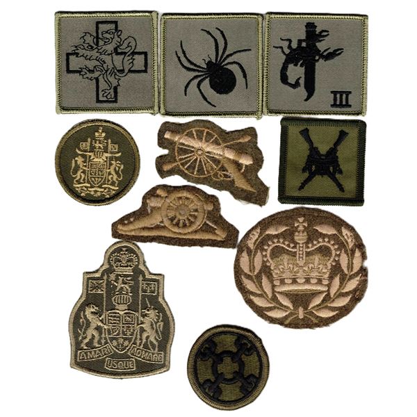 Group of 10 Badges / Patches